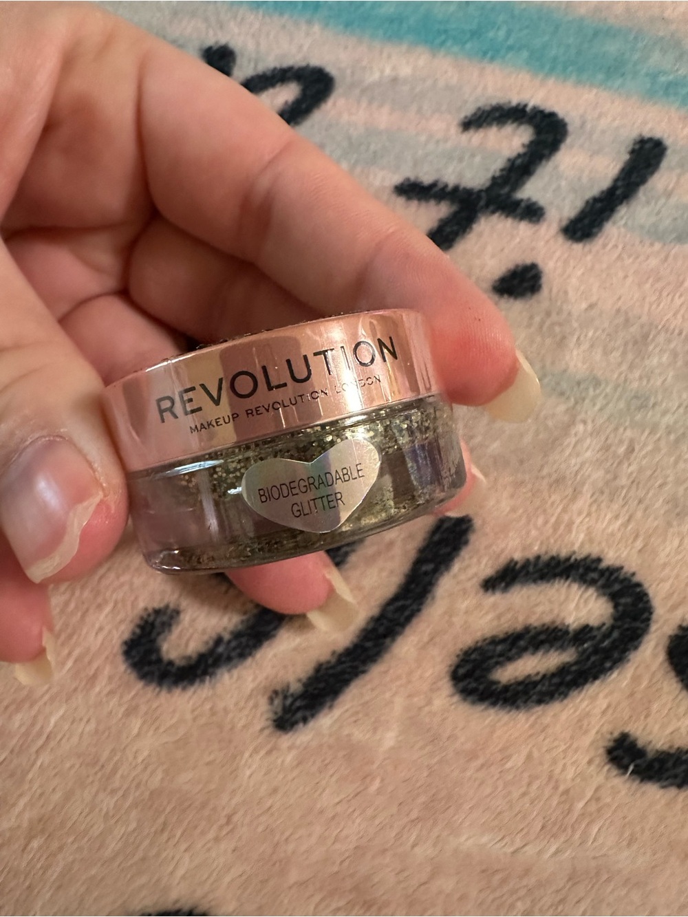 Revolution Biodegradable Glitter - Golden Shimmer